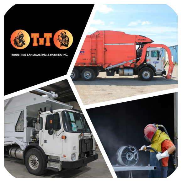 Industrial sandblasting and painting solutions.